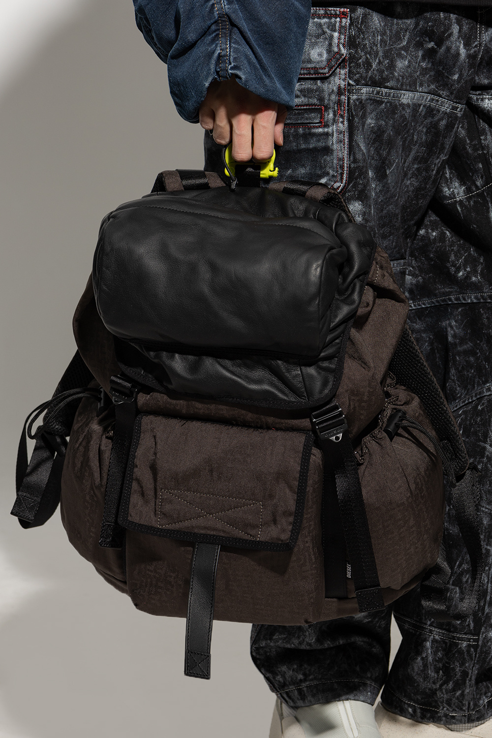 UTLT BACKPACK X: Backpack in monogram nylon | Diesel
